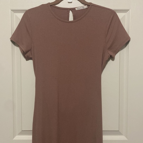 Women's Bodycon Dress | Color: Topaz | Size: Large - Picture 5 of 9